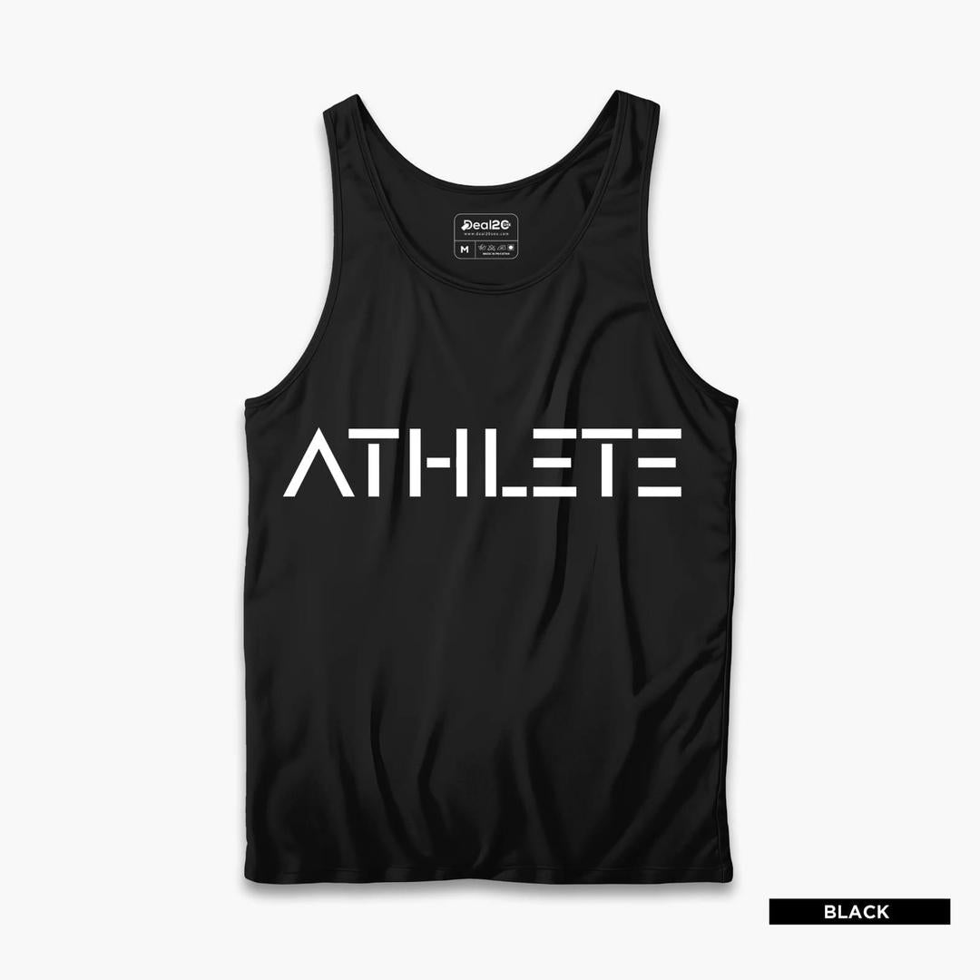 Men's Dri Fit Sando Shirt – Pack of 3 (Black, Grey, Yellow)