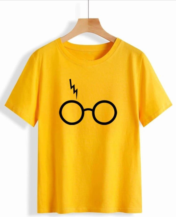 Harry Potter Graphic Tee – Brown | Unisex Cotton T-Shirt